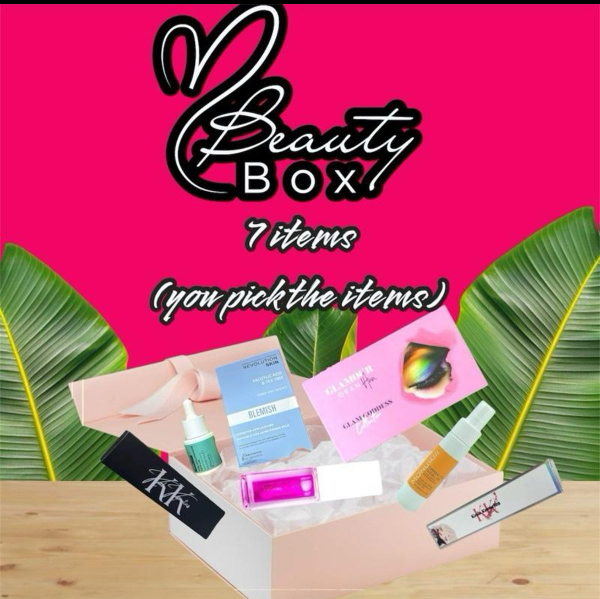 Customisable 7 item box