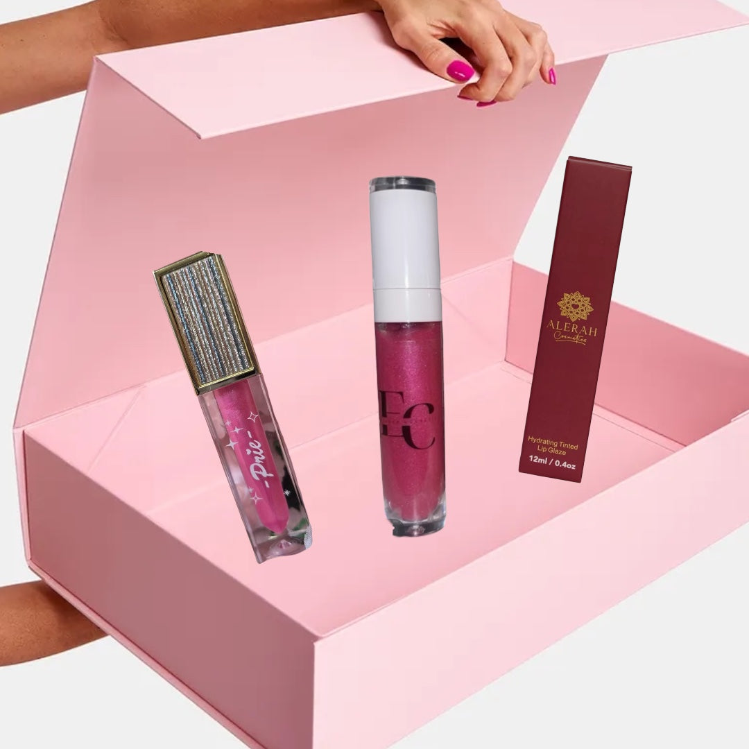 Customisable 3 item lip bundle